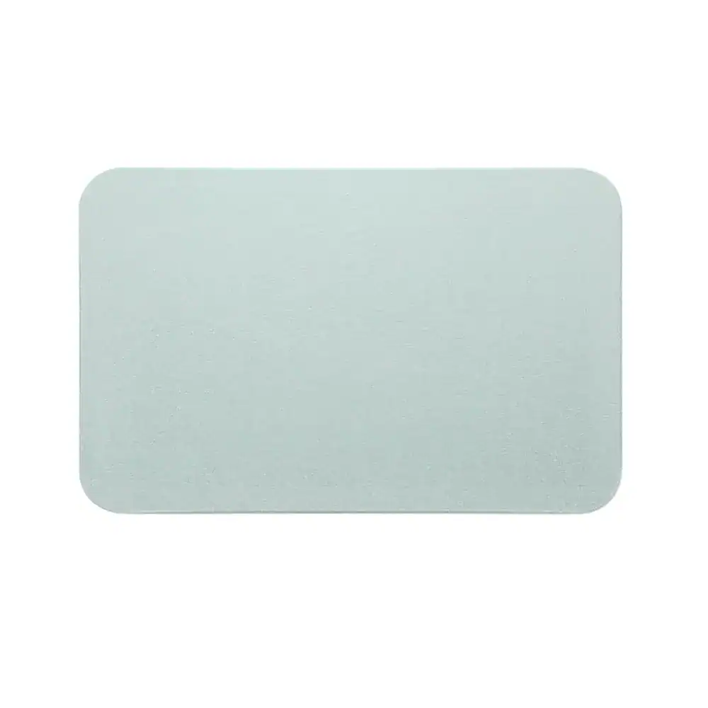 Absorberende douchemat in lichtblauw, antislip, voor badkamer.