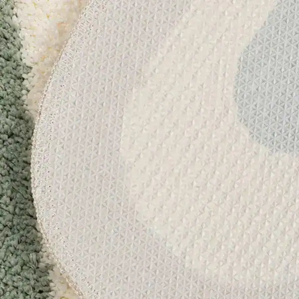 Smal badmat met antislip textuur, witte kleur voor badkamer.