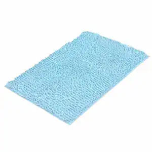 Grote badmat 70x140 cm, lichtblauw, antislip, badkamermat, douchemat.