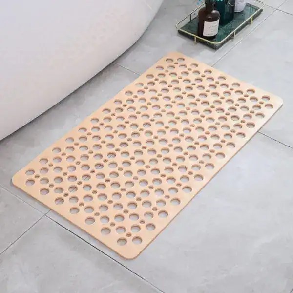 Sneldrogende douchemat met gaten, antislip, voor badkamer.